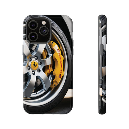 Phone Cases - Ferrari Brake and Wheel Design