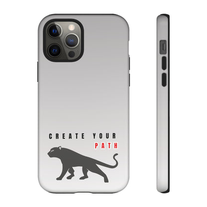 Tough Cases - Create Your Path Black Cat Phone Case