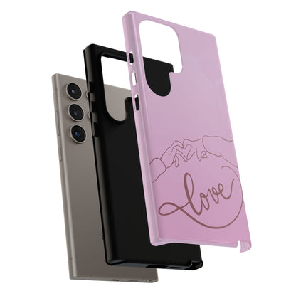 Phone Cases - Love Finger Heart Design