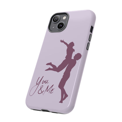 Phone Cases - You and Me Love Girl and Boy Enjoy Tough Cases