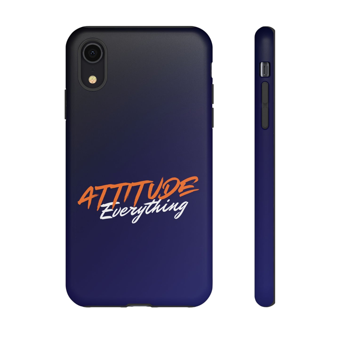 Attitude Is Everything - Stylish blue for Bold PersonalitiesTough Cases