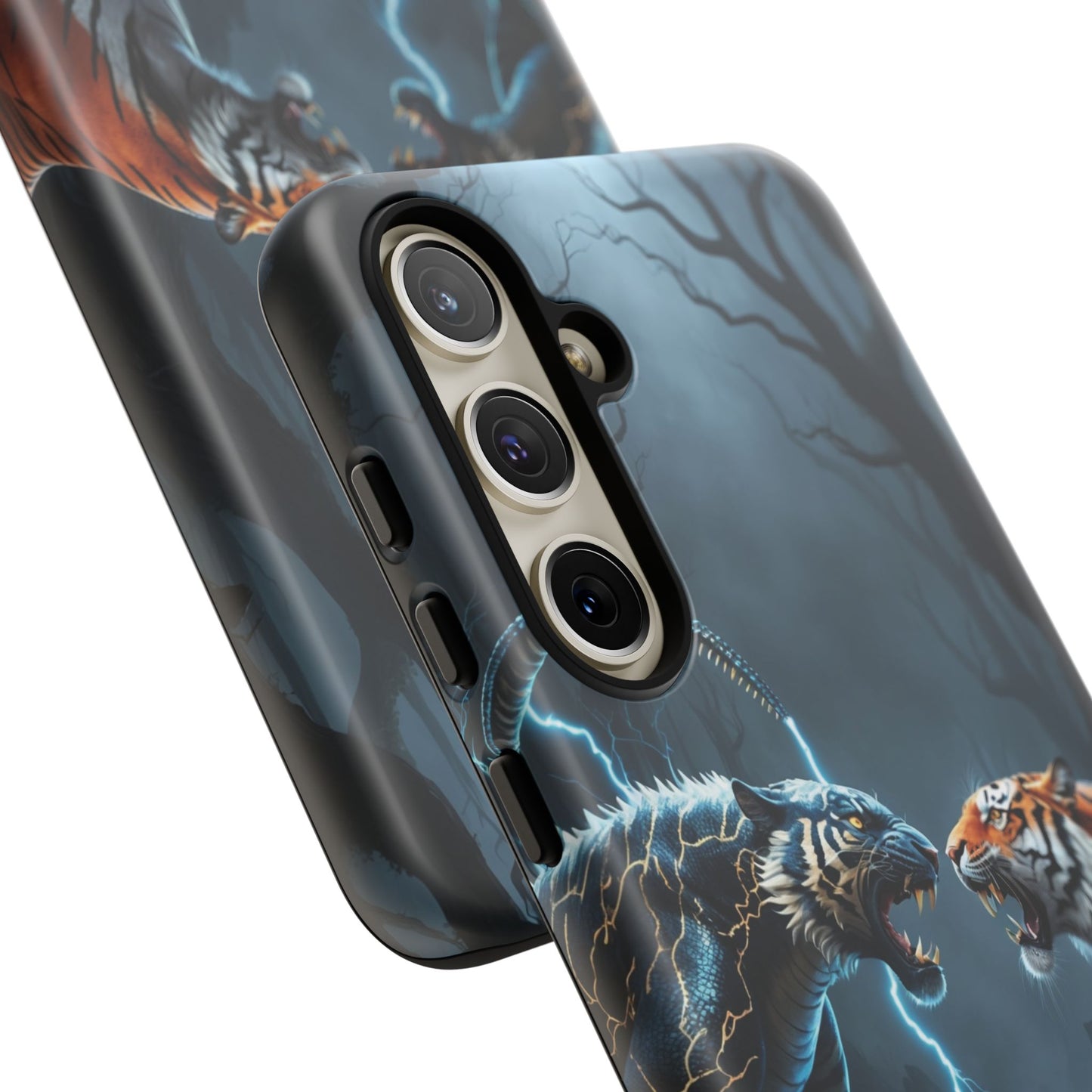 Phone Case - Lion vs Alien Tough Case