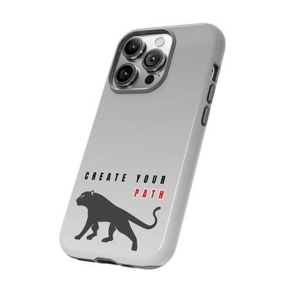 Tough Cases - Create Your Path Black Cat Phone Case