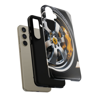 Phone Cases - Ferrari Brake and Wheel Design