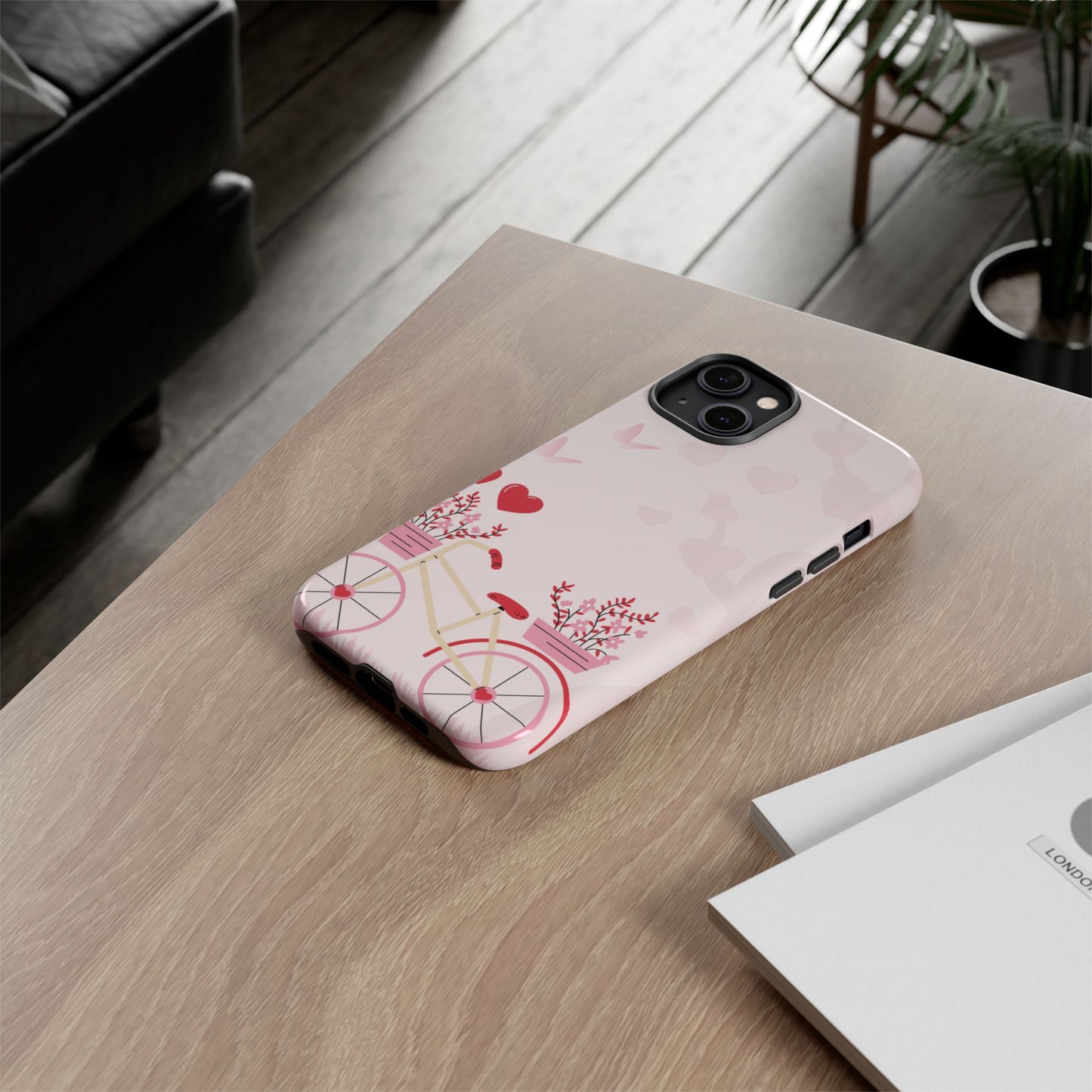 Phone Cases - Pink Cycle Pattern