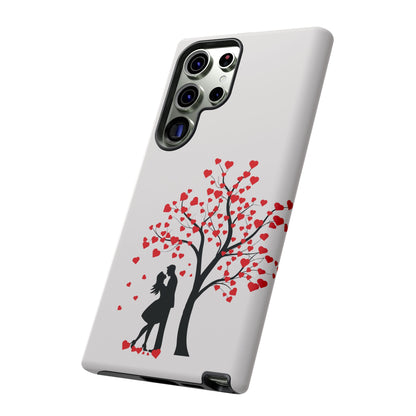 Phone Case - Lover Below in Heart Tree Design