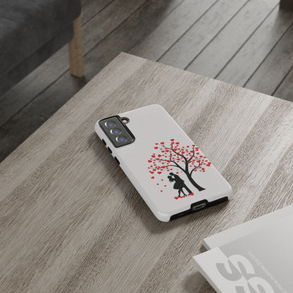 Phone Case - Lover Below in Heart Tree Design