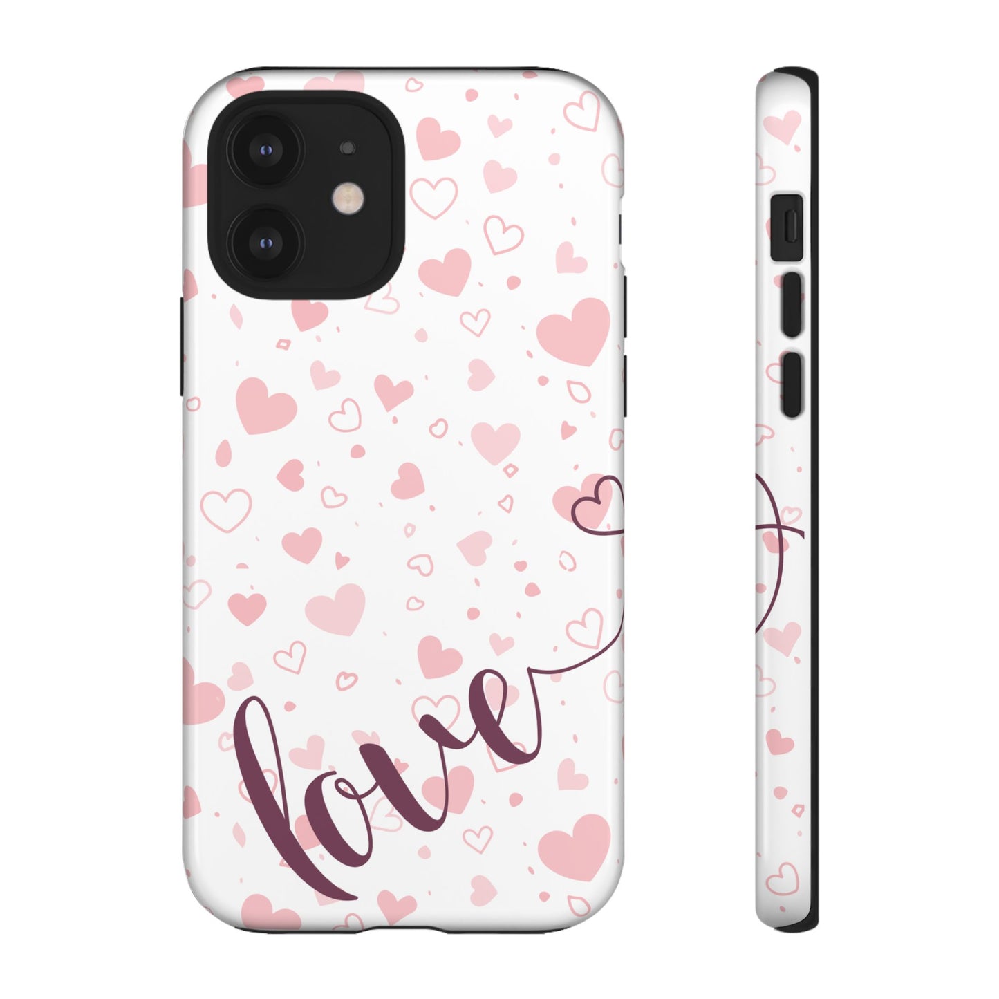 Phone Cases love light bg Tough Cases