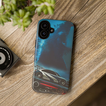 Phone Case - Car and Big Bear Design