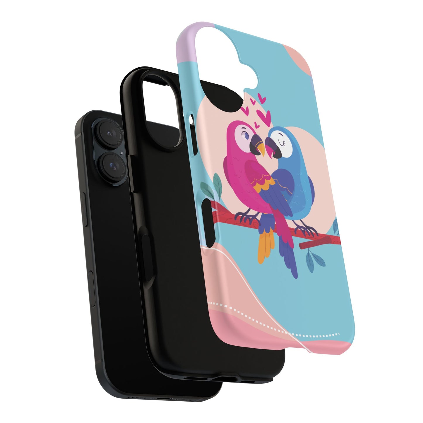 Phone Case - Parrot Love