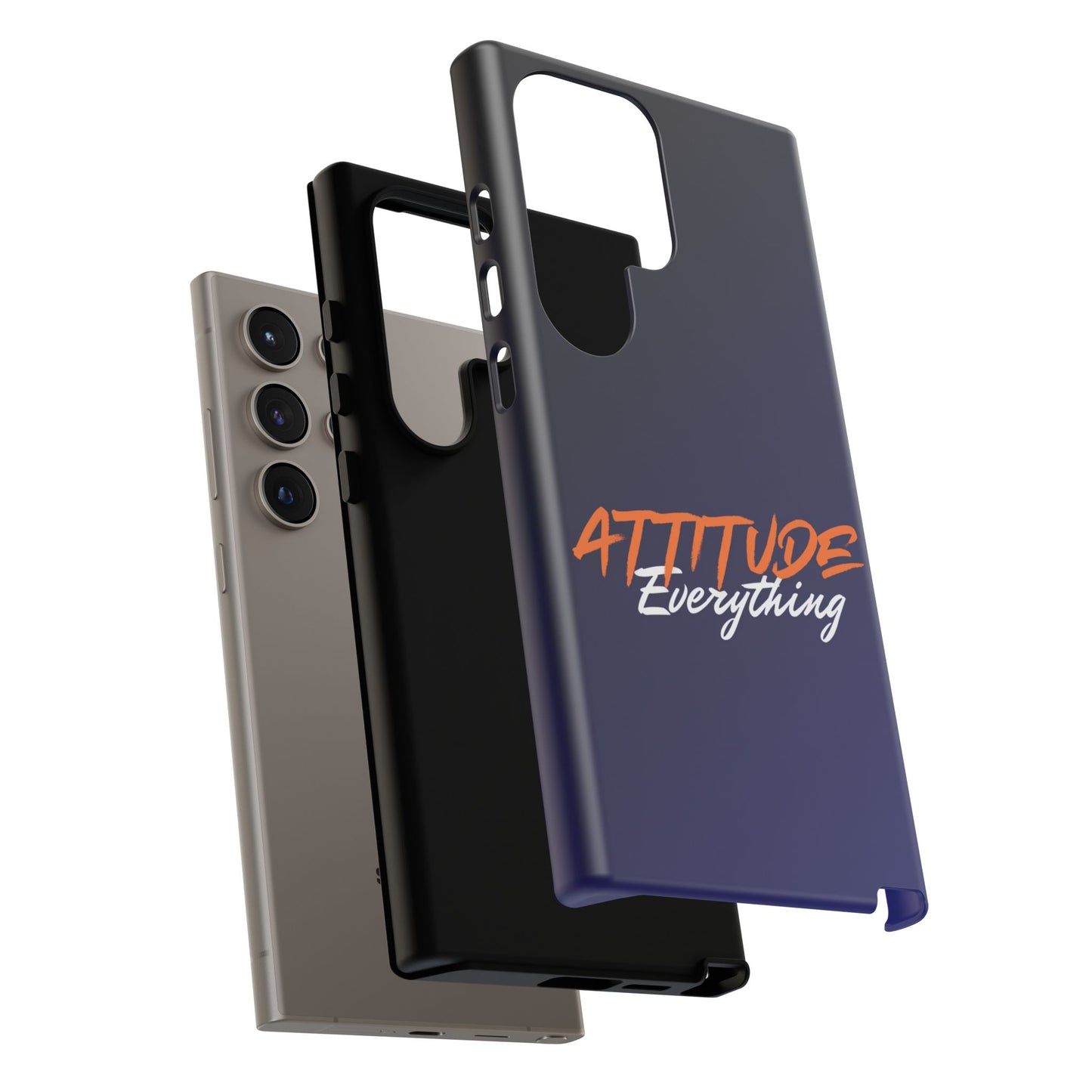 Attitude Is Everything - Stylish blue for Bold PersonalitiesTough Cases