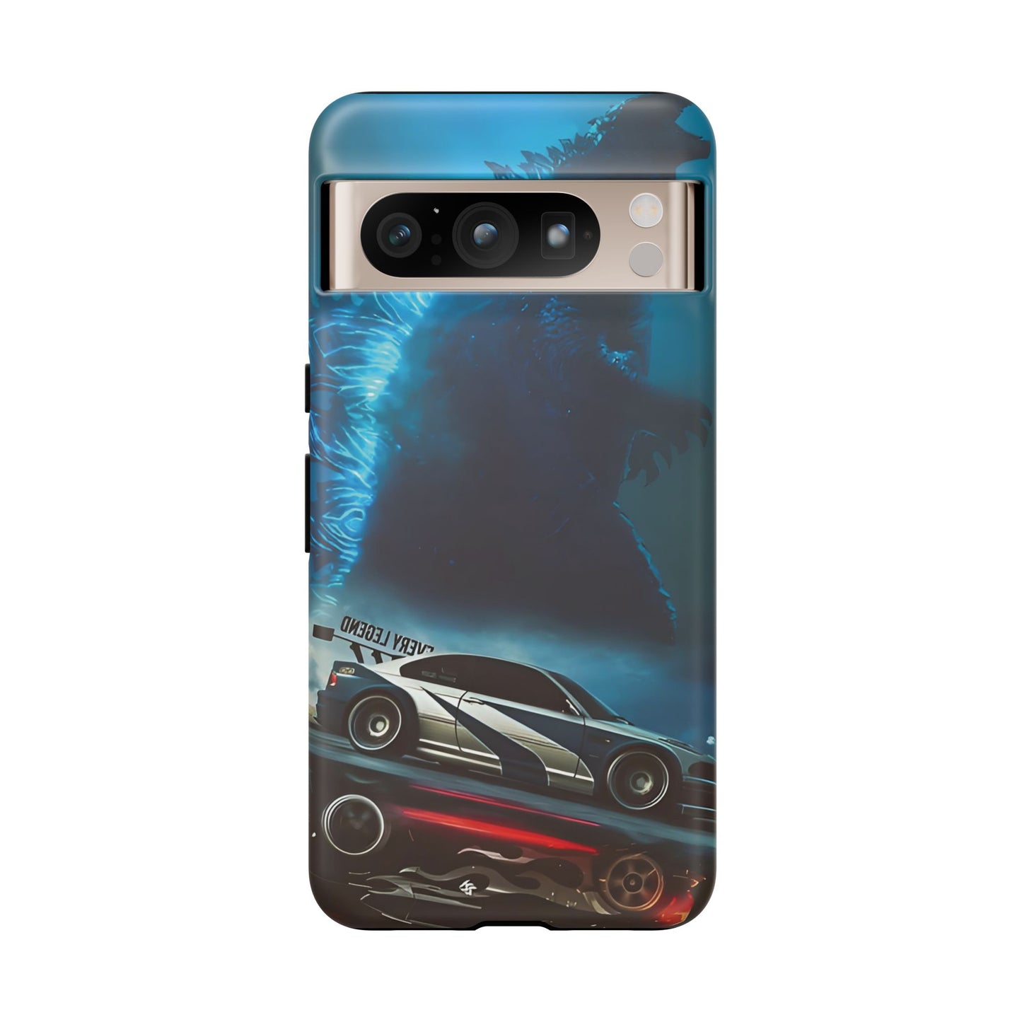 Phone Case - Car and Big Bear Design