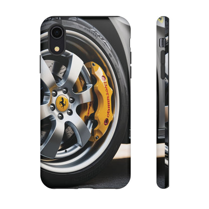 Phone Cases - Ferrari Brake and Wheel Design