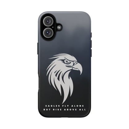 Phone Case Eagles Fly Alone Quote