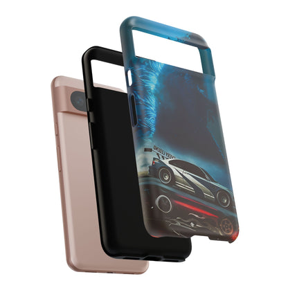 Phone Case - Car and Big Bear Design