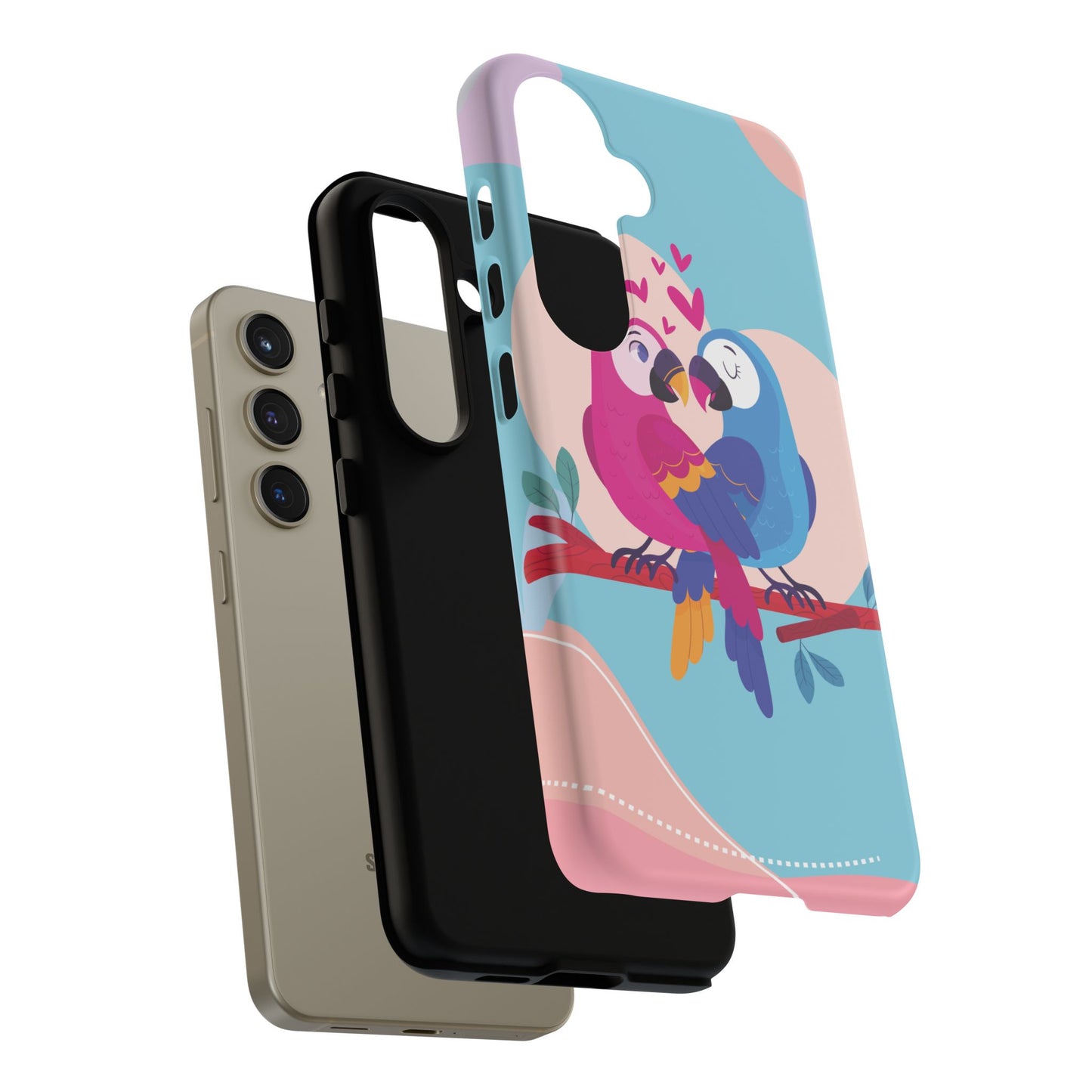 Phone Case - Parrot Love