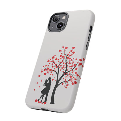 Phone Case - Lover Below in Heart Tree Design