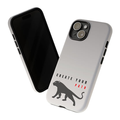 Tough Cases - Create Your Path Black Cat Phone Case