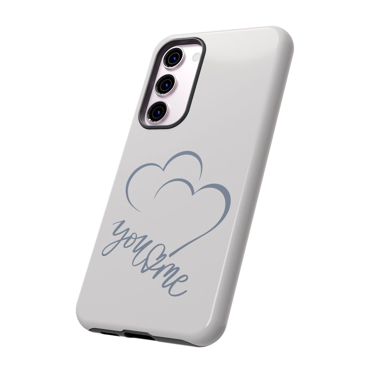 Phone Cases you and me 2 hearts Tough Cases