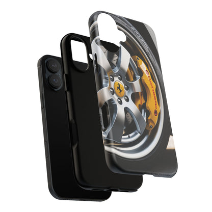 Phone Cases - Ferrari Brake and Wheel Design