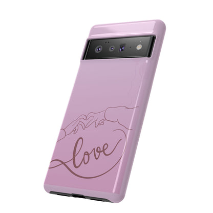 Phone Cases - Love Finger Heart Design