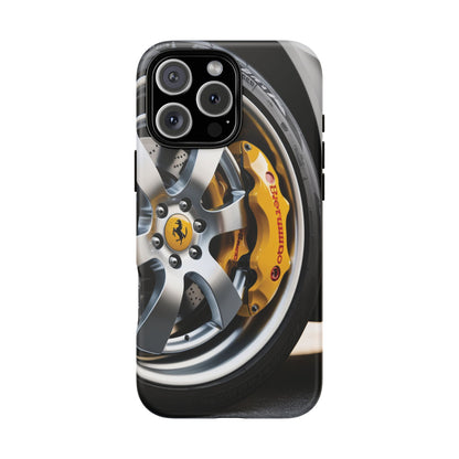 Phone Cases - Ferrari Brake and Wheel Design