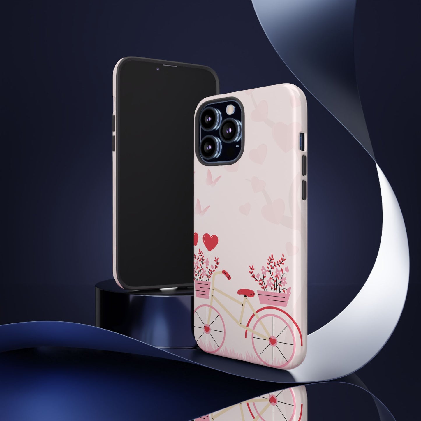 Phone Cases - Pink Cycle Pattern