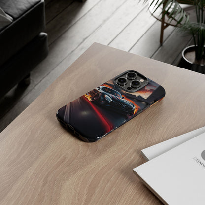 Phone Cases - Mercedes AMG in Urban Flames Design