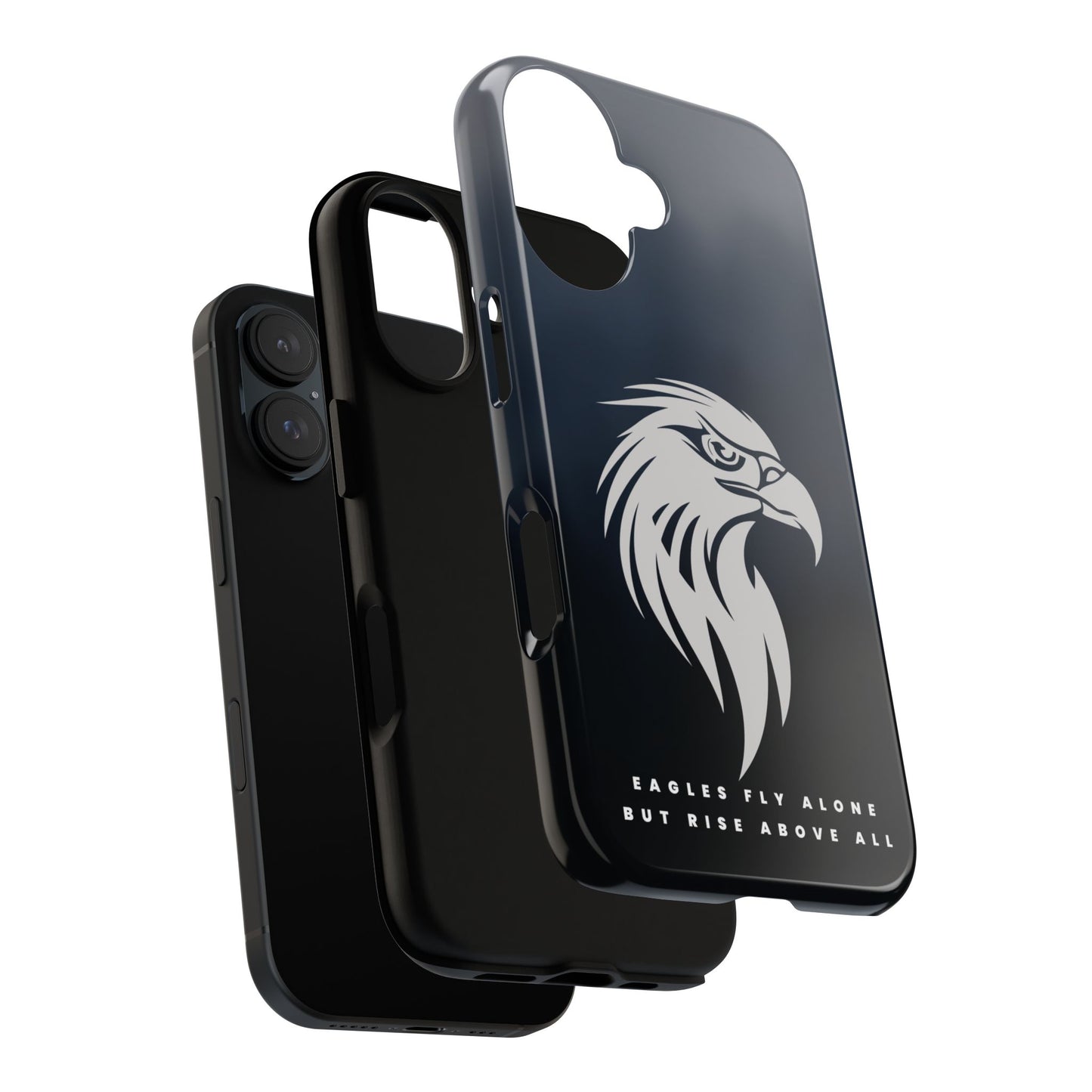 Phone Case Eagles Fly Alone Quote