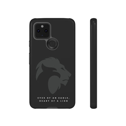 motivational black eagle & lion Tough Cases