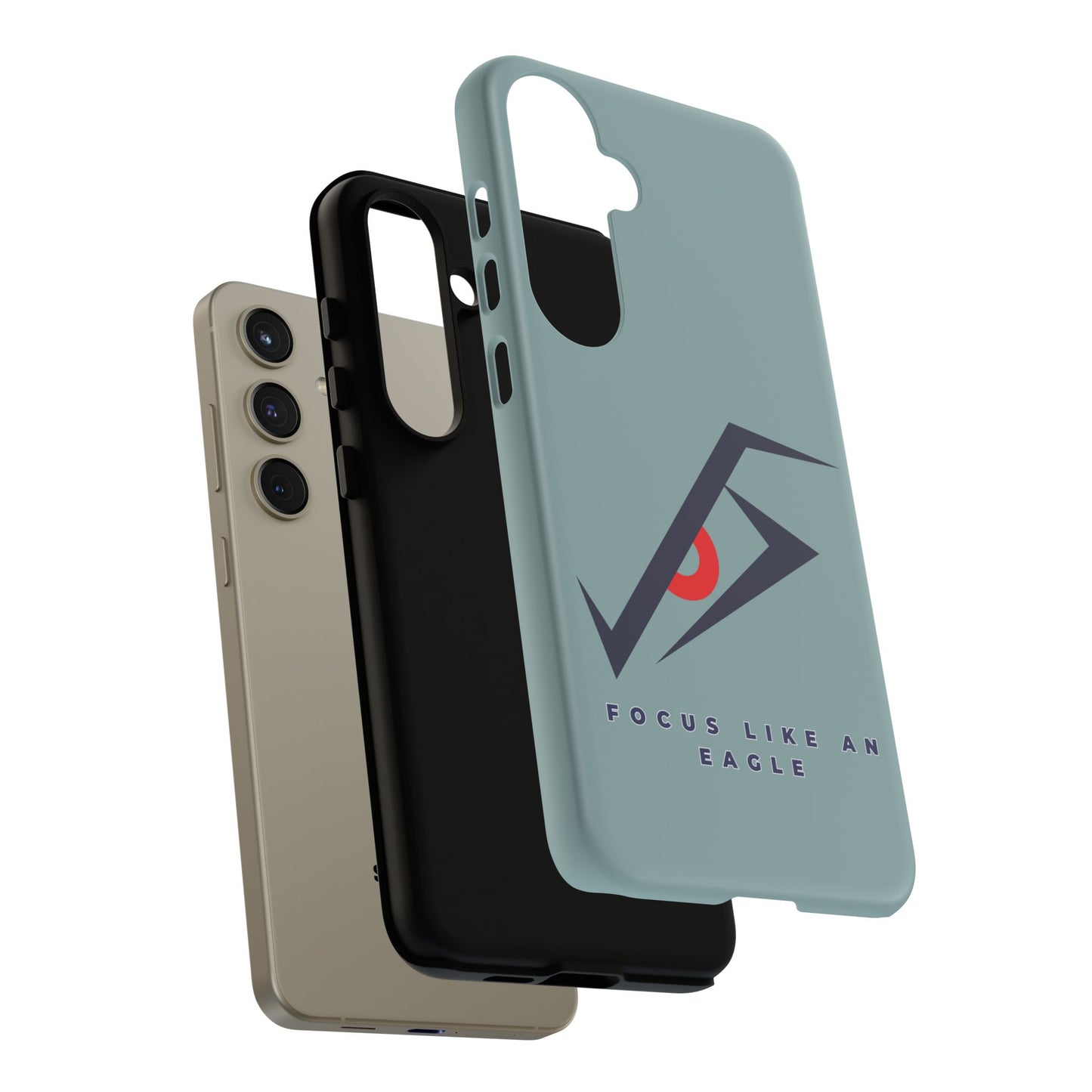 Focus Like an Eagle - Motivational Phone Case for High Achievers