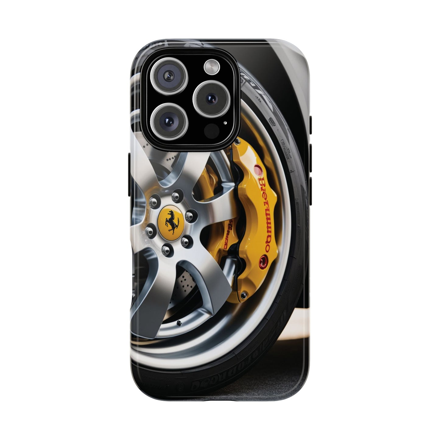 Phone Cases - Ferrari Brake and Wheel Design