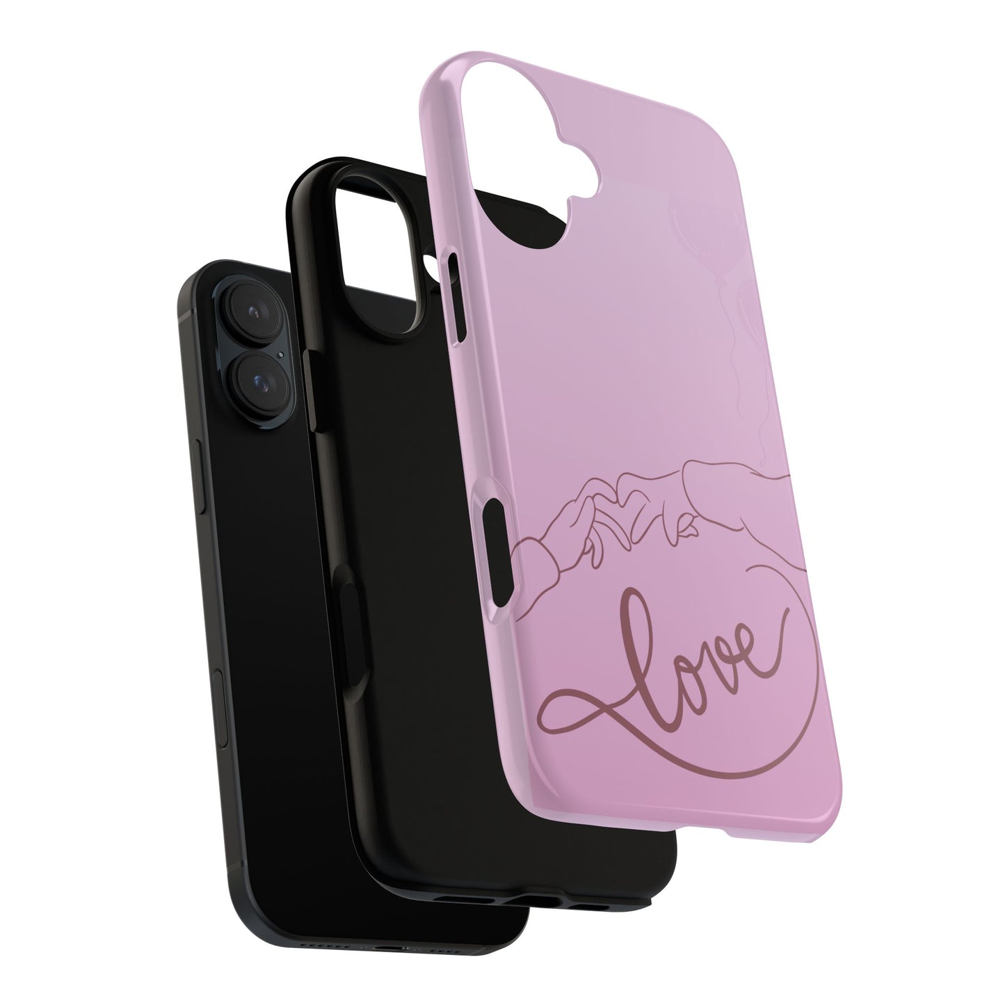 Phone Cases - Love Finger Heart Design