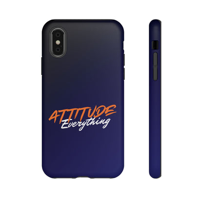 Attitude Is Everything - Stylish blue for Bold PersonalitiesTough Cases