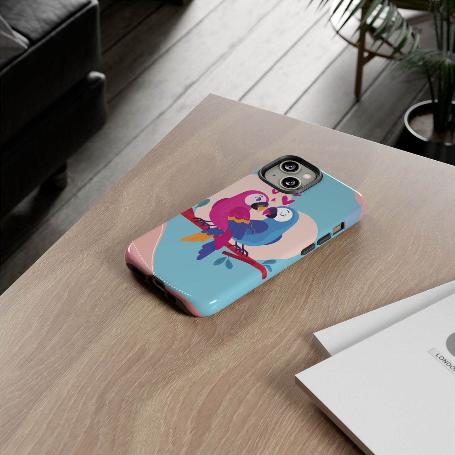 Phone Case - Parrot Love