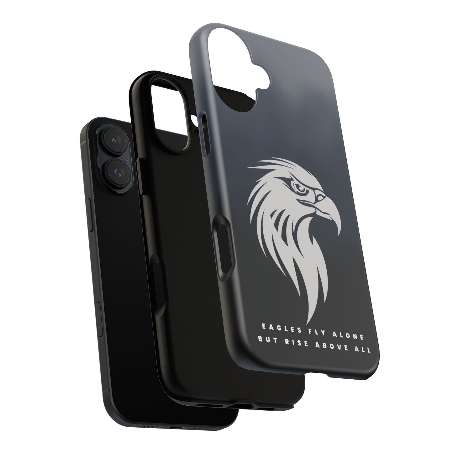 Phone Case Eagles Fly Alone Quote