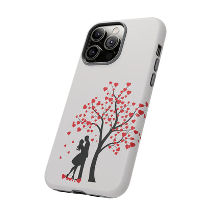 Phone Case - Lover Below in Heart Tree Design