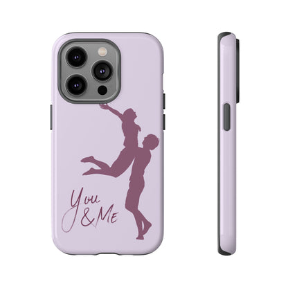 Phone Cases - You and Me Love Girl and Boy Enjoy Tough Cases