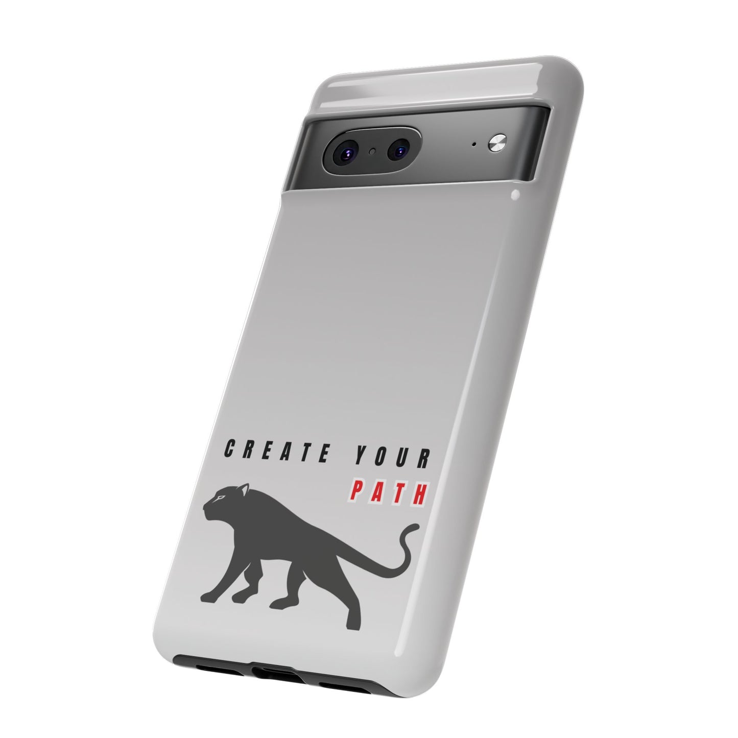 Tough Cases - Create Your Path Black Cat Phone Case