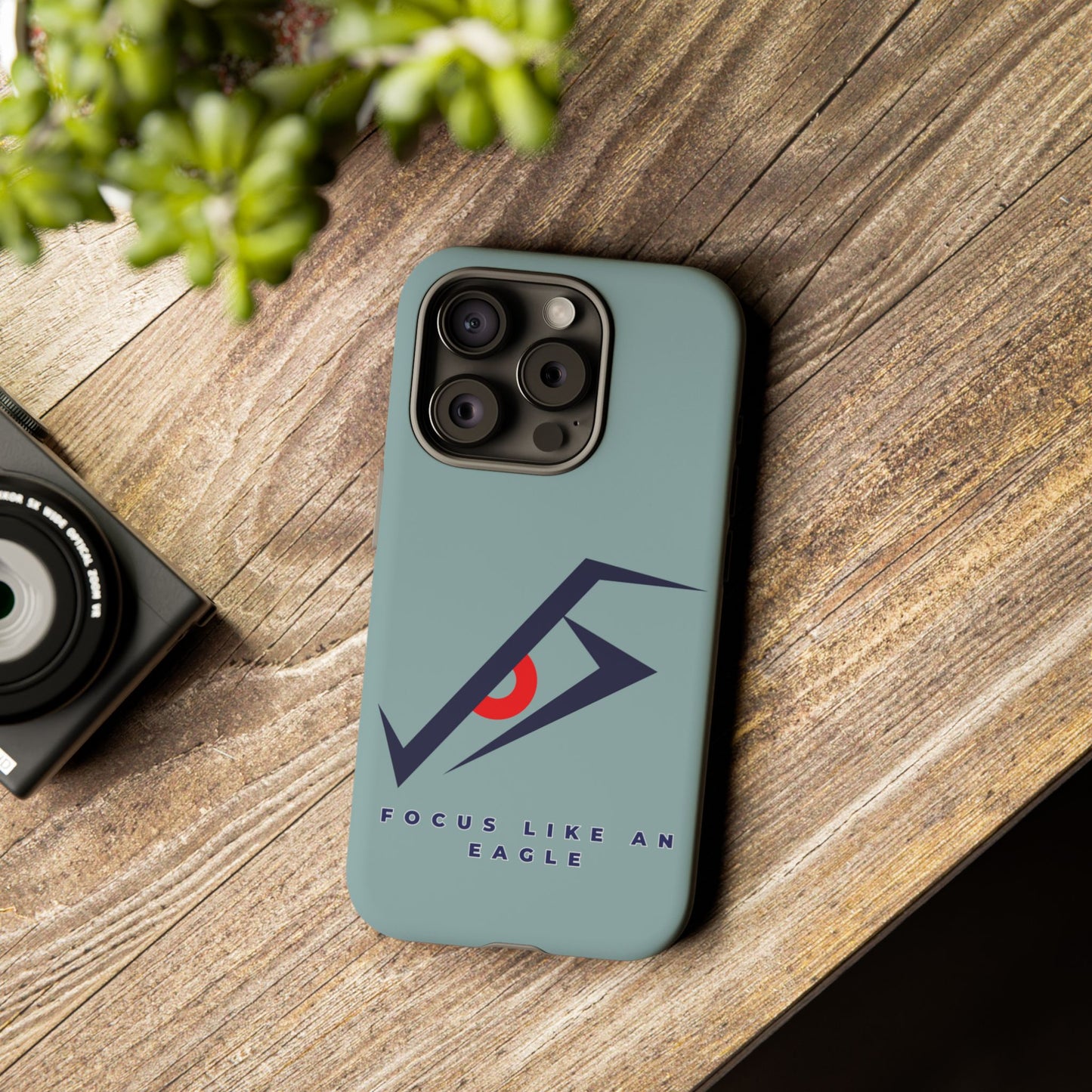 Focus Like an Eagle - Motivational Phone Case for High Achievers