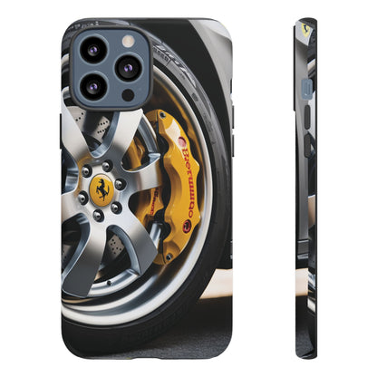 Phone Cases - Ferrari Brake and Wheel Design