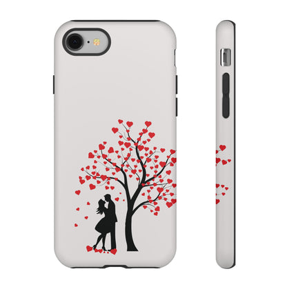 Phone Case - Lover Below in Heart Tree Design