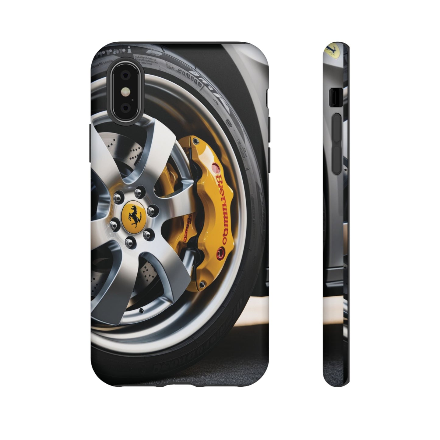 Phone Cases - Ferrari Brake and Wheel Design