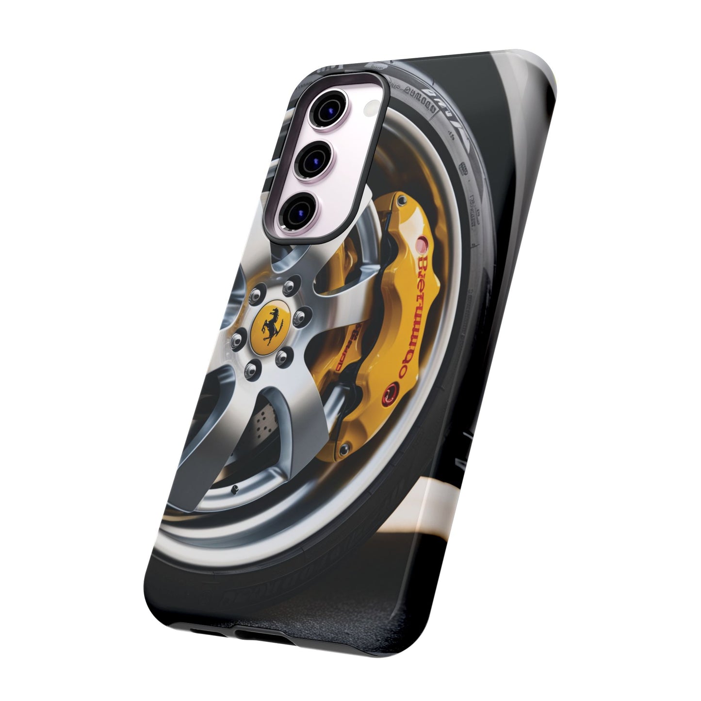 Phone Cases - Ferrari Brake and Wheel Design