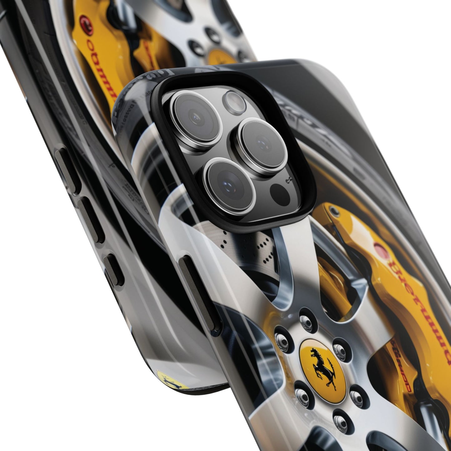 Phone Cases - Ferrari Brake and Wheel Design