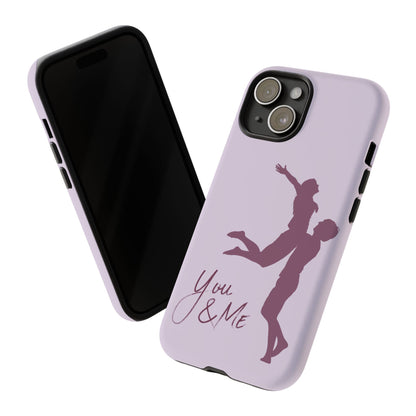 Phone Cases - You and Me Love Girl and Boy Enjoy Tough Cases