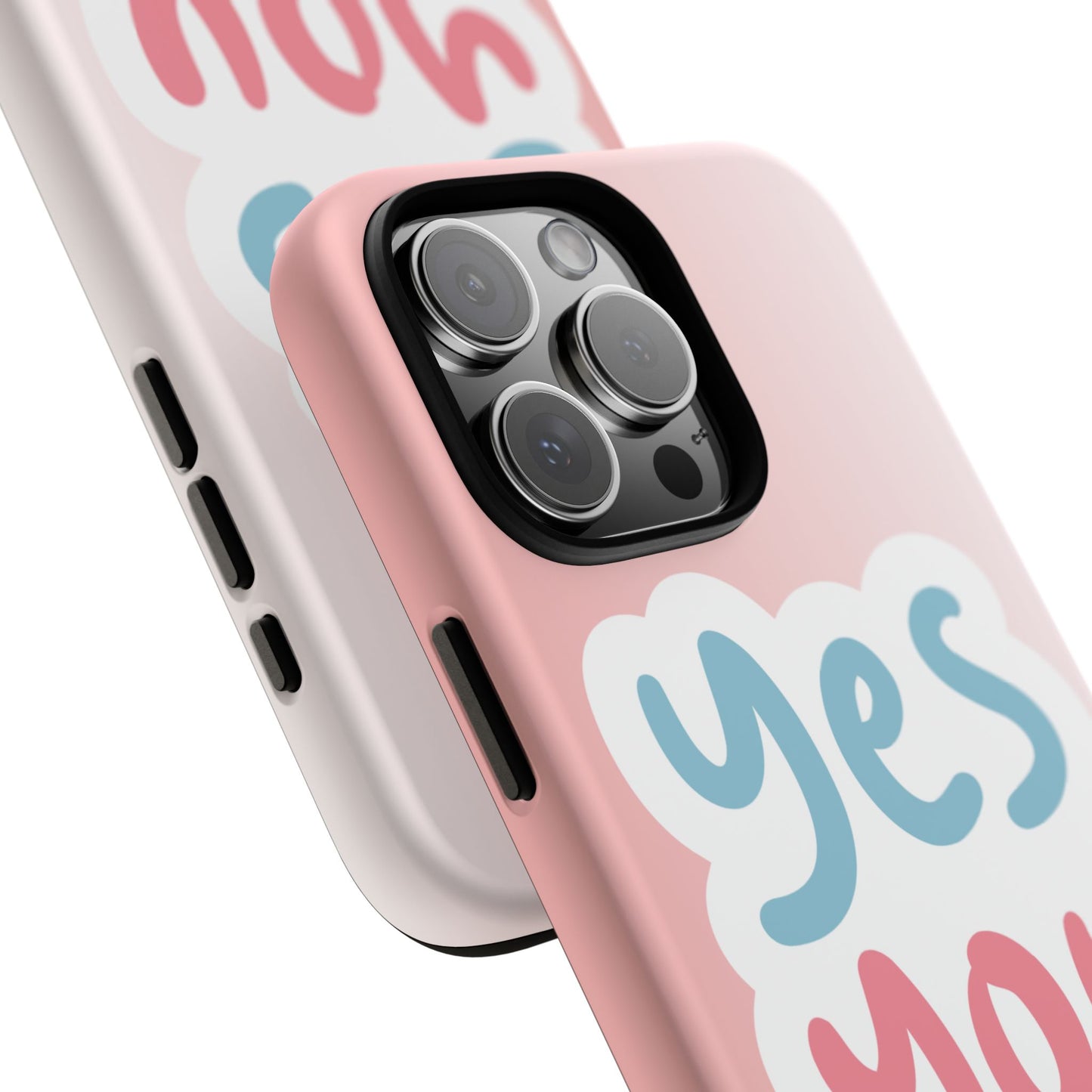 Phone Case - 'Yes You Can' Pink Tough Case