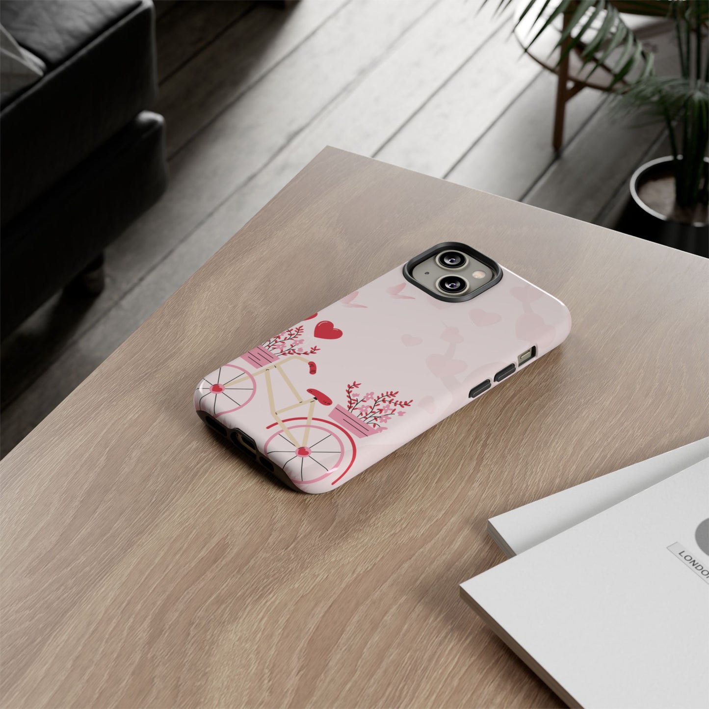 Phone Cases - Pink Cycle Pattern