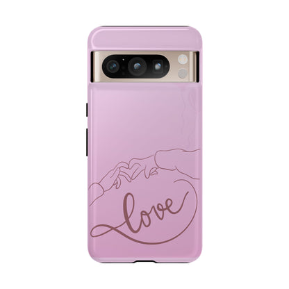 Phone Cases - Love Finger Heart Design