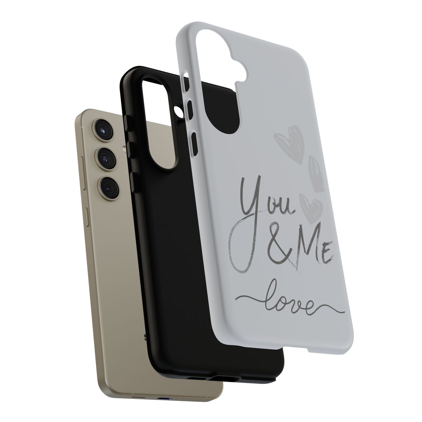 Phone Cases - 'You and Me Love' design